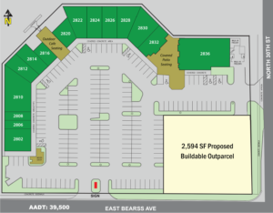 Palms Connection Outparcel Siteplan revised